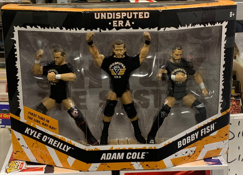 Undisputed Era WWE Mattel Elite 3-pack (Adam Cole, Kyle O’Reilly & Bobby Fish)