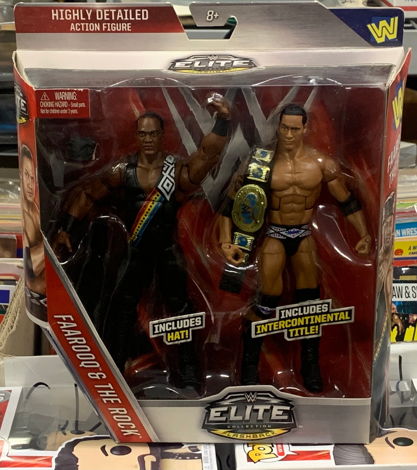 Faarooq & The Rock WWE Mattel Elite 2-pack Figure