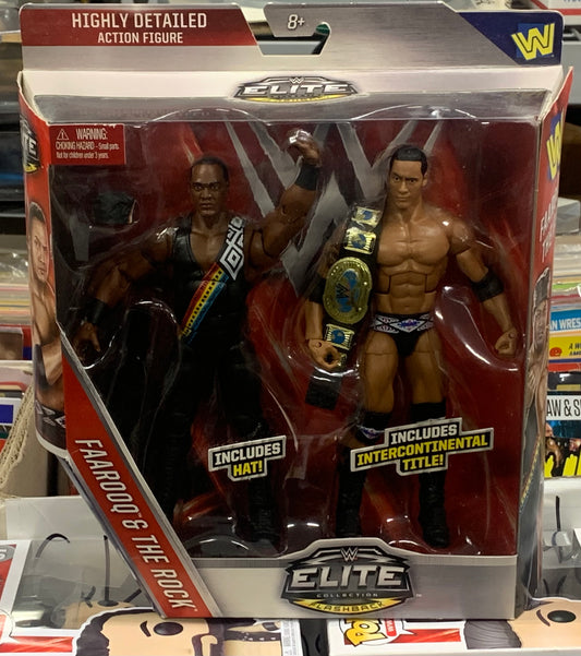 Faarooq & The Rock WWE Mattel Elite 2-pack Figure
