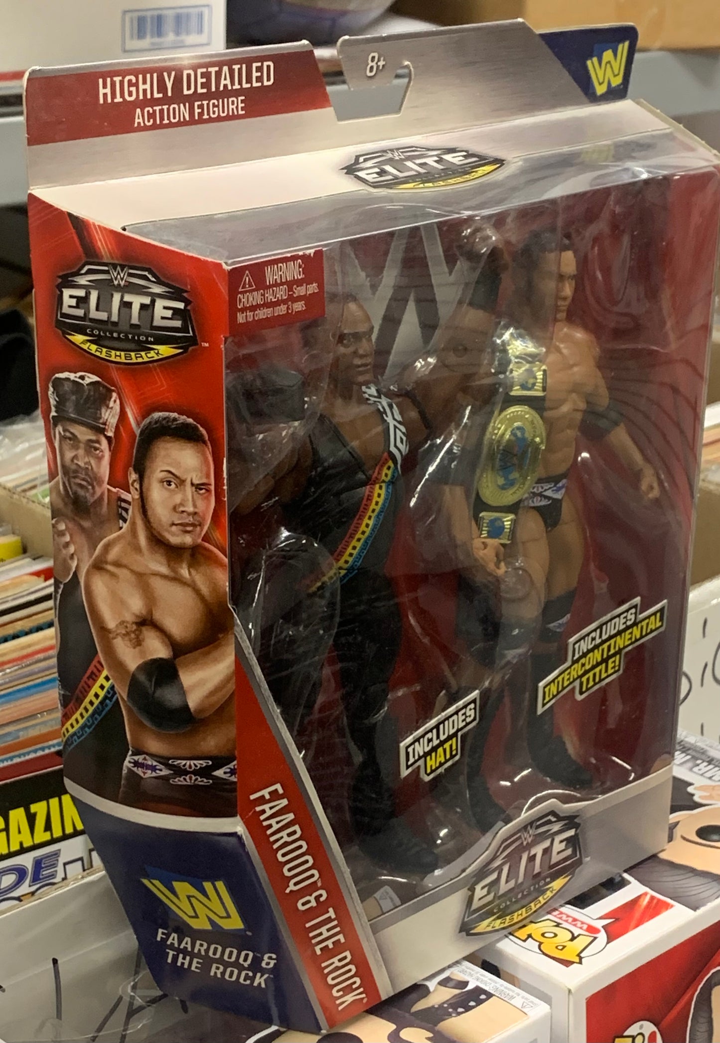Faarooq & The Rock WWE Mattel Elite 2-pack Figure