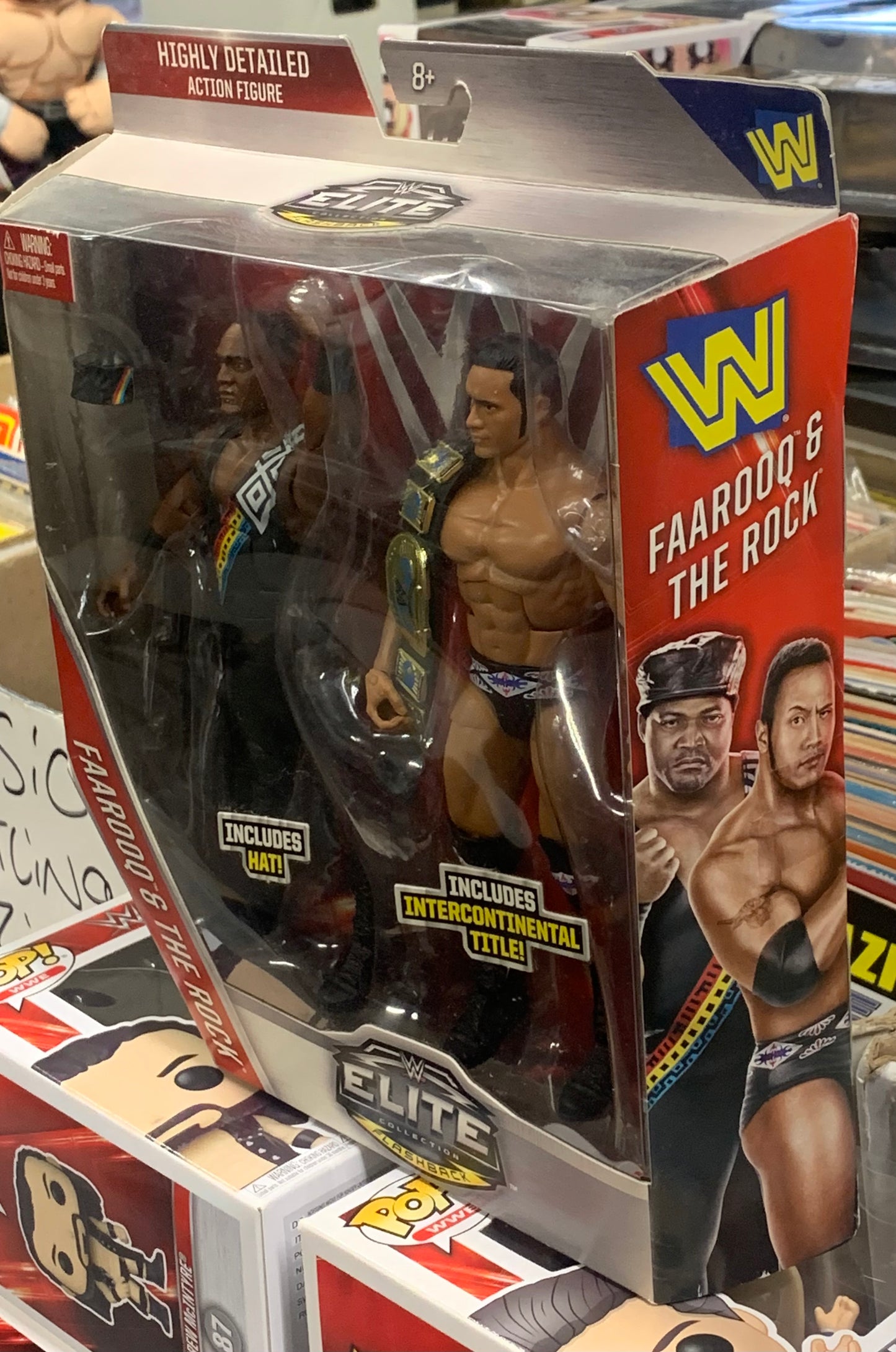 Faarooq & The Rock WWE Mattel Elite 2-pack Figure
