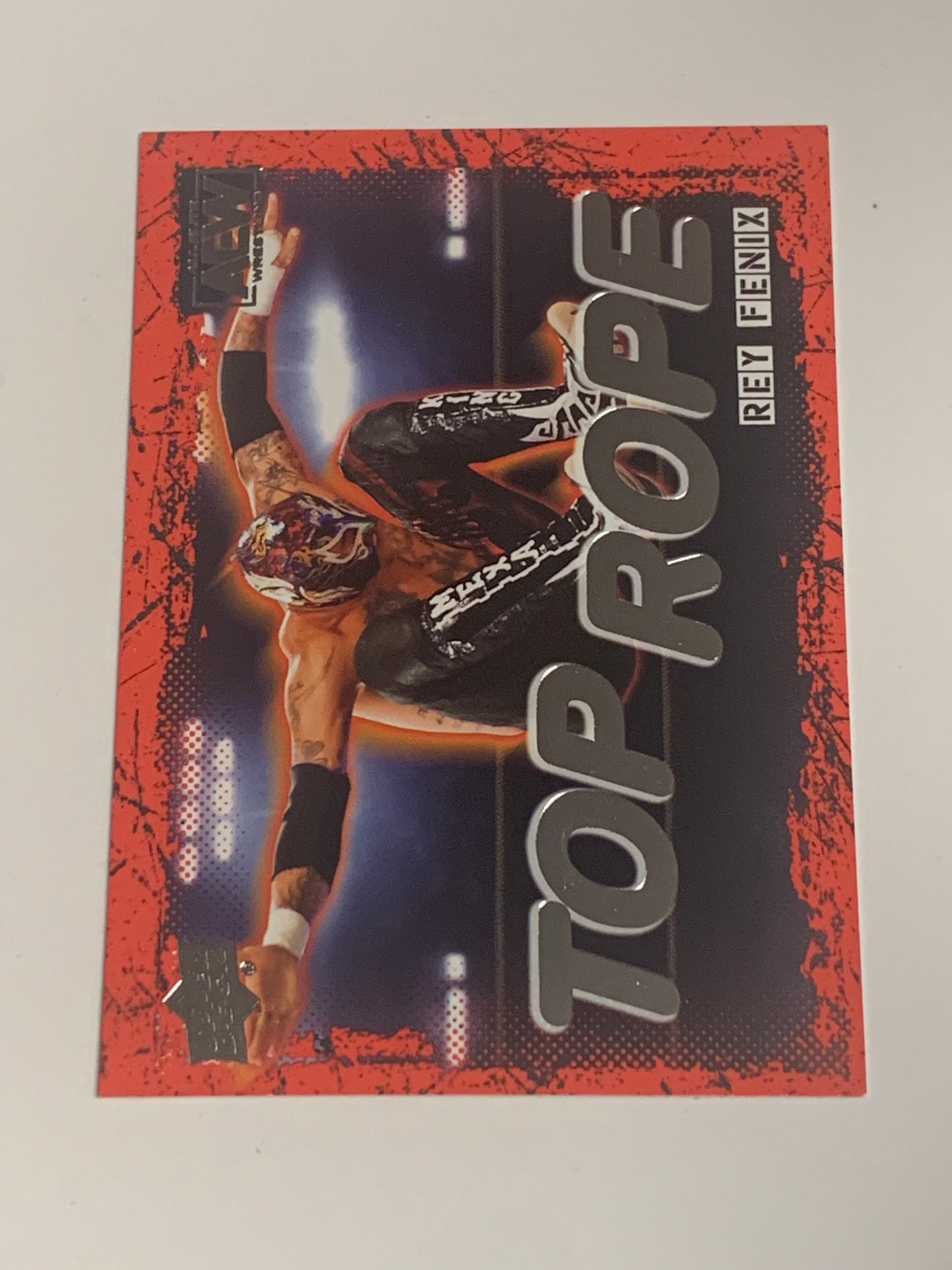 Rey Fenix 2021 AEW UD Upper Deck 1st Edition “Top Rope” Insert