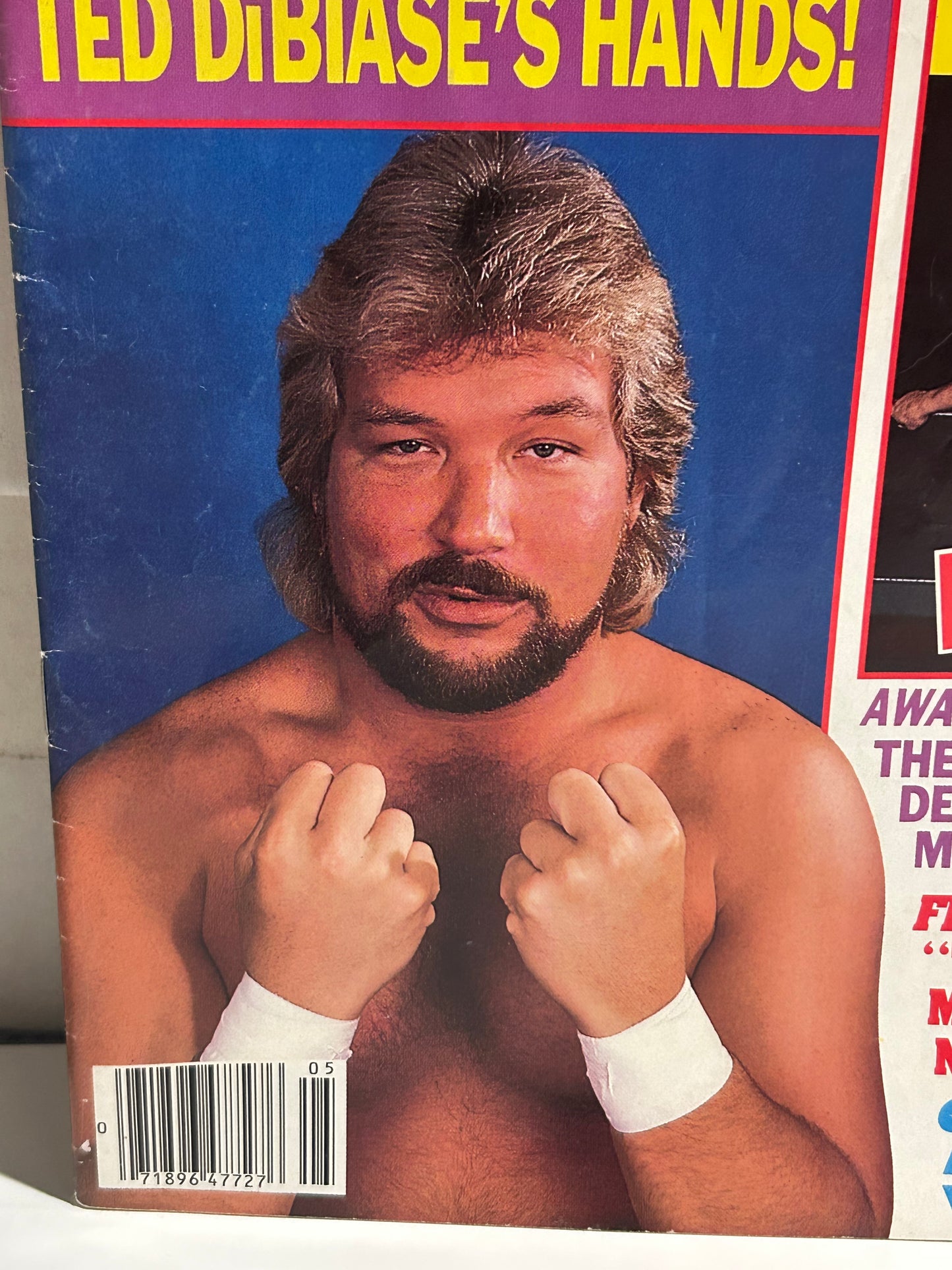 Inside Wrestling Magazine May 1988 (Ted DiBiase, Ric Flair, Hulk Hogan, Andre)