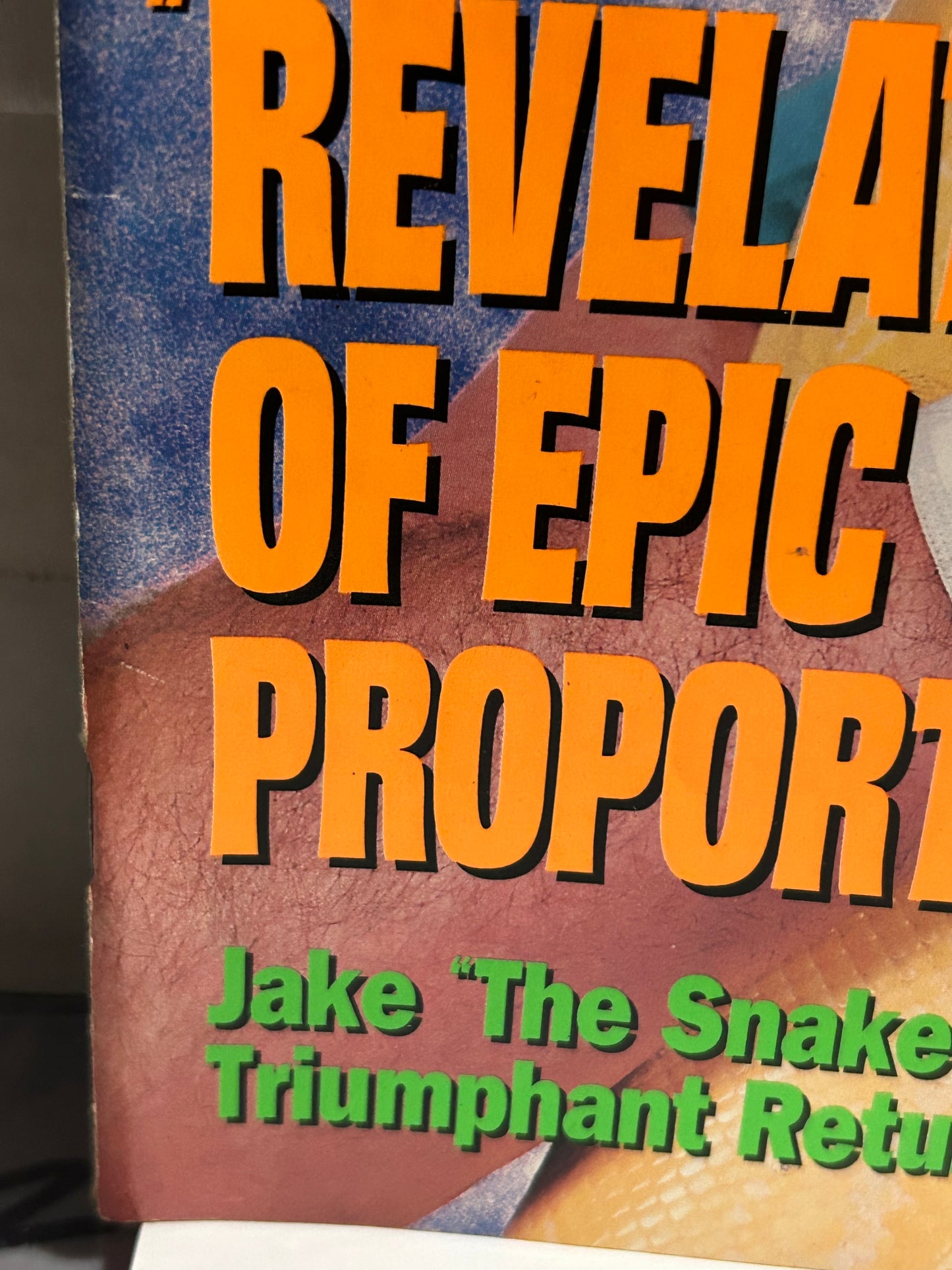 WWF WWE Magazine May 1996 (Jake “The Snake” Roberts)
