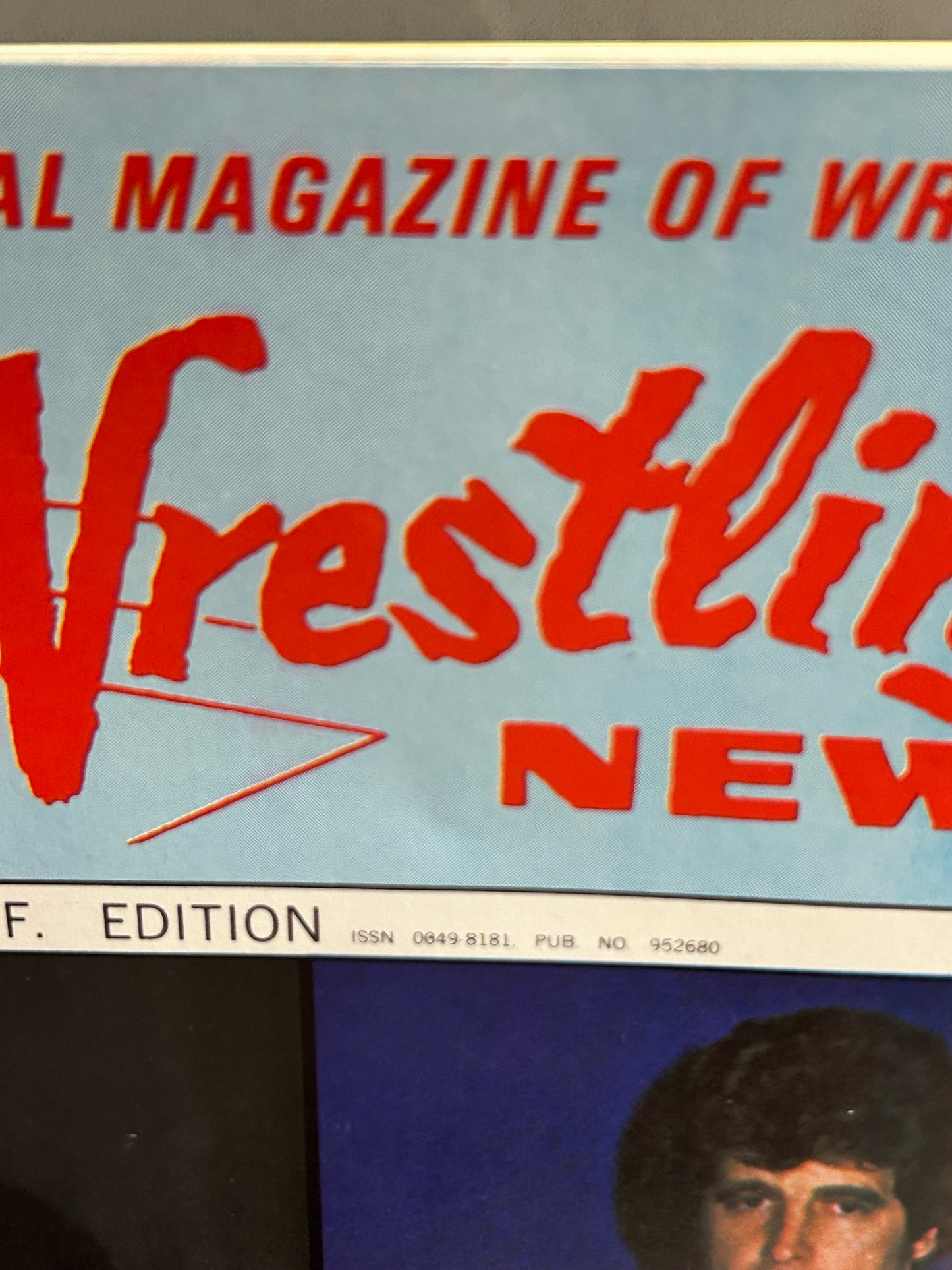 The Wrestling News Magazine #49 WWWF Edition (Full Color Poster)