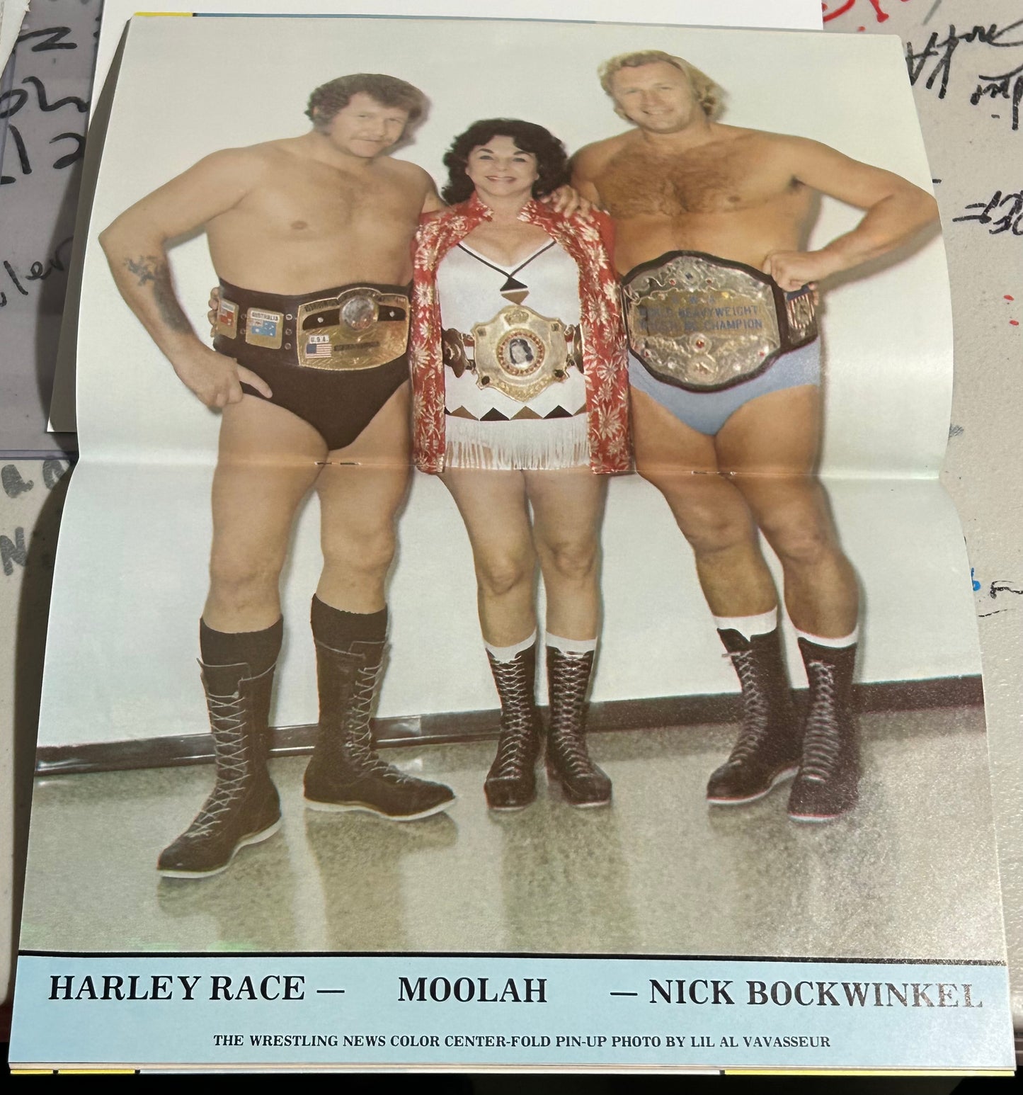 The Wrestling News Magazine #49 WWWF Edition (Full Color Poster)