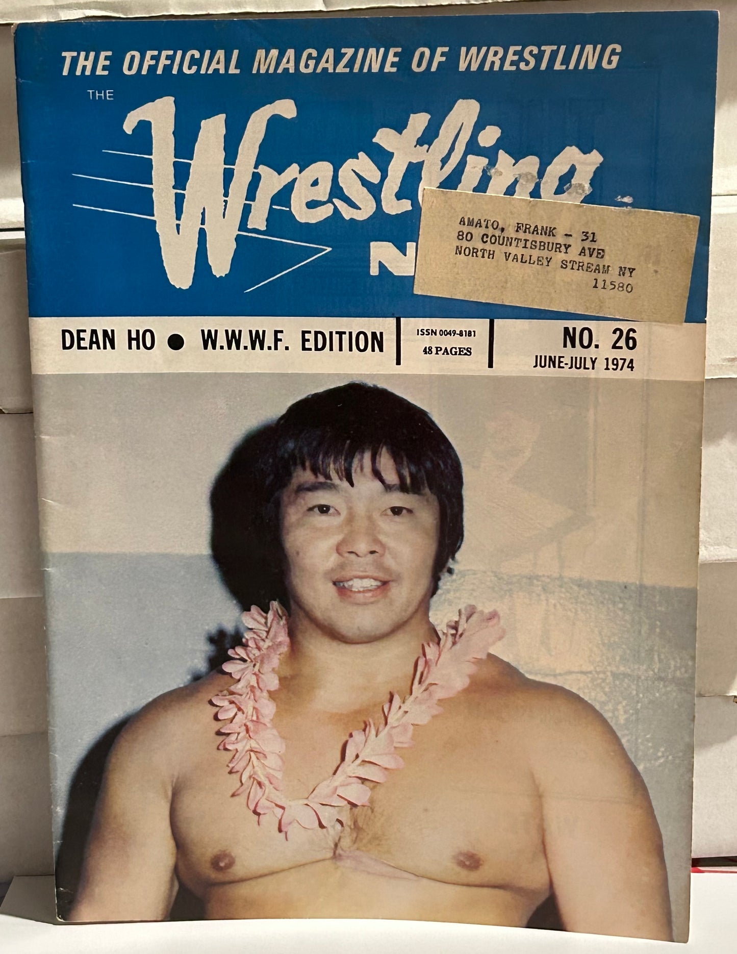 The Wrestling News Magazine Edition #26 (June/July 1974)