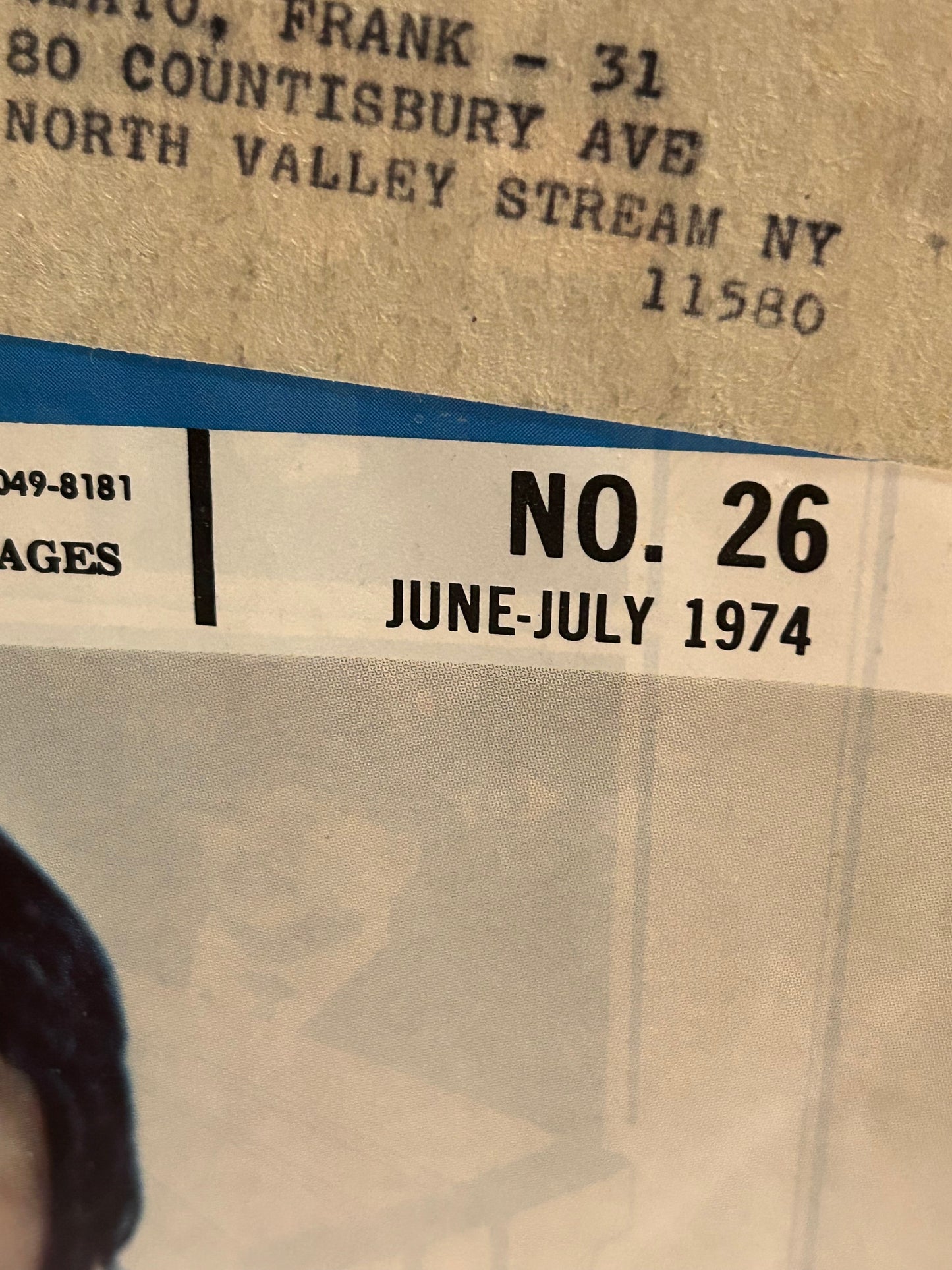 The Wrestling News Magazine Edition #26 (June/July 1974)