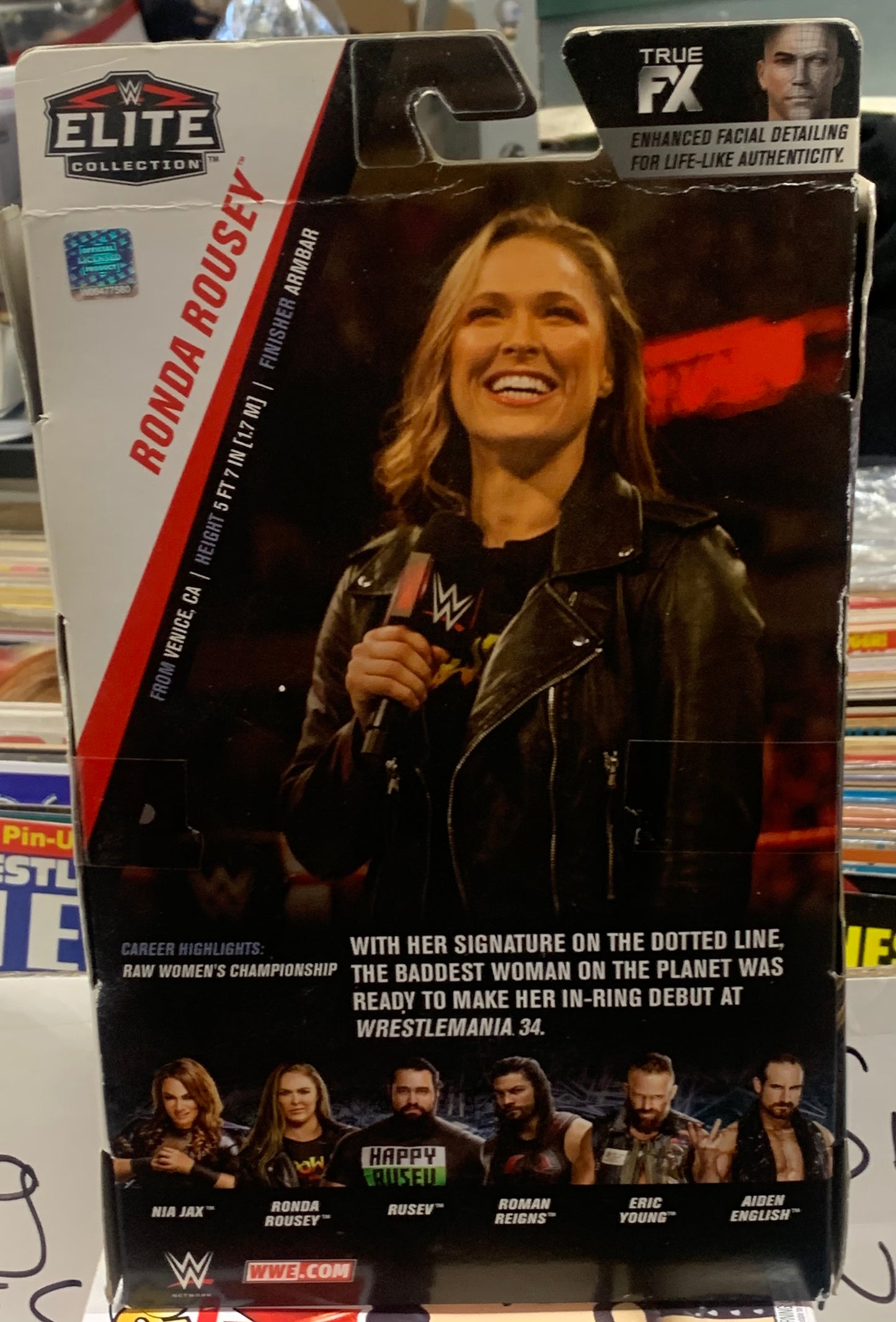 Ronda Rousey WWE Mattel Elite Series 65 Action Figure
