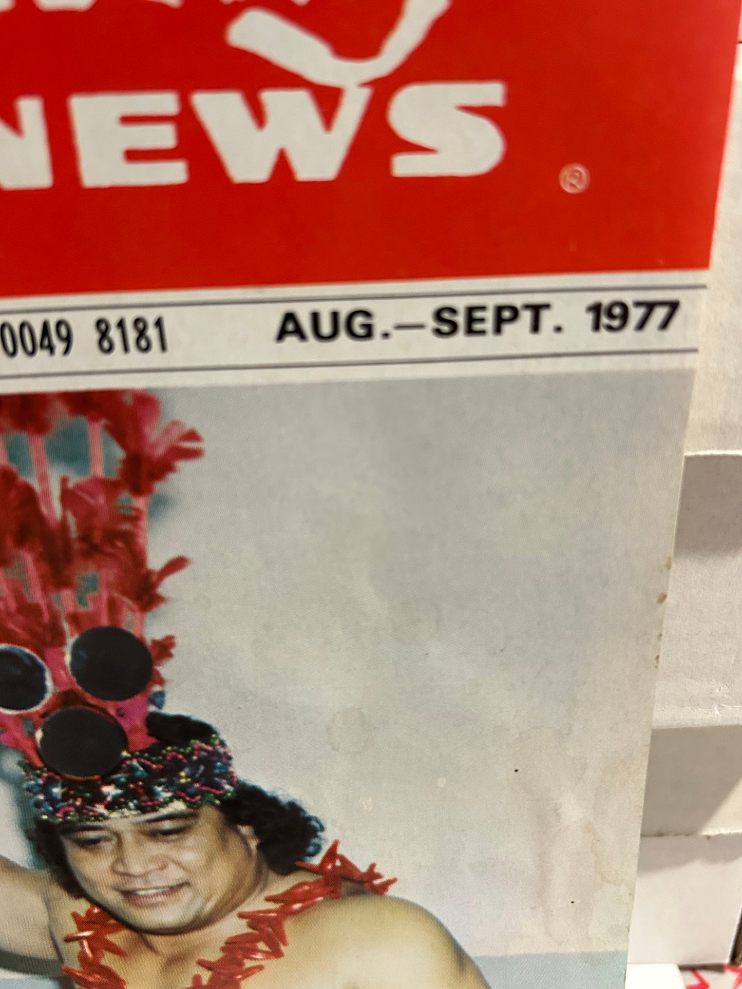 The Wrestling News Magazine #43 Aug/Sept 1977 (Chief Peter Maivia)