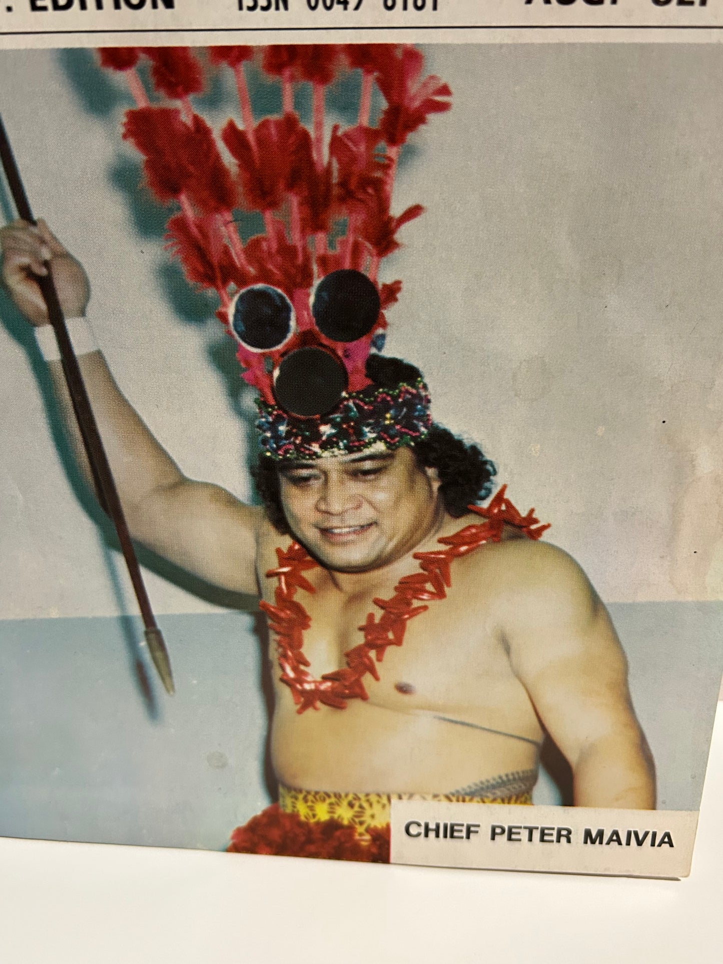 The Wrestling News Magazine #43 Aug/Sept 1977 (Chief Peter Maivia)
