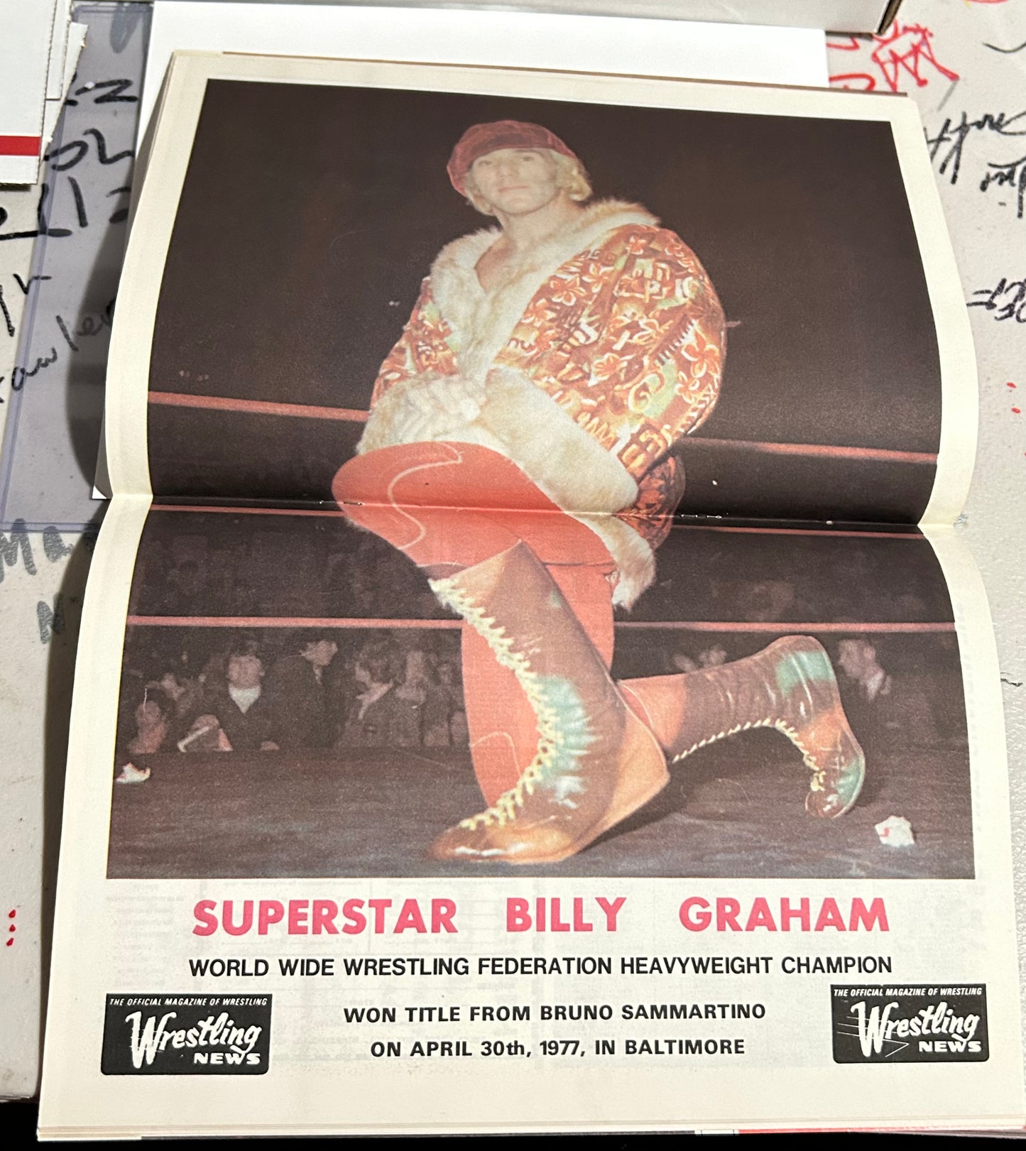 The Wrestling News Magazine #43 Aug/Sept 1977 (Chief Peter Maivia)