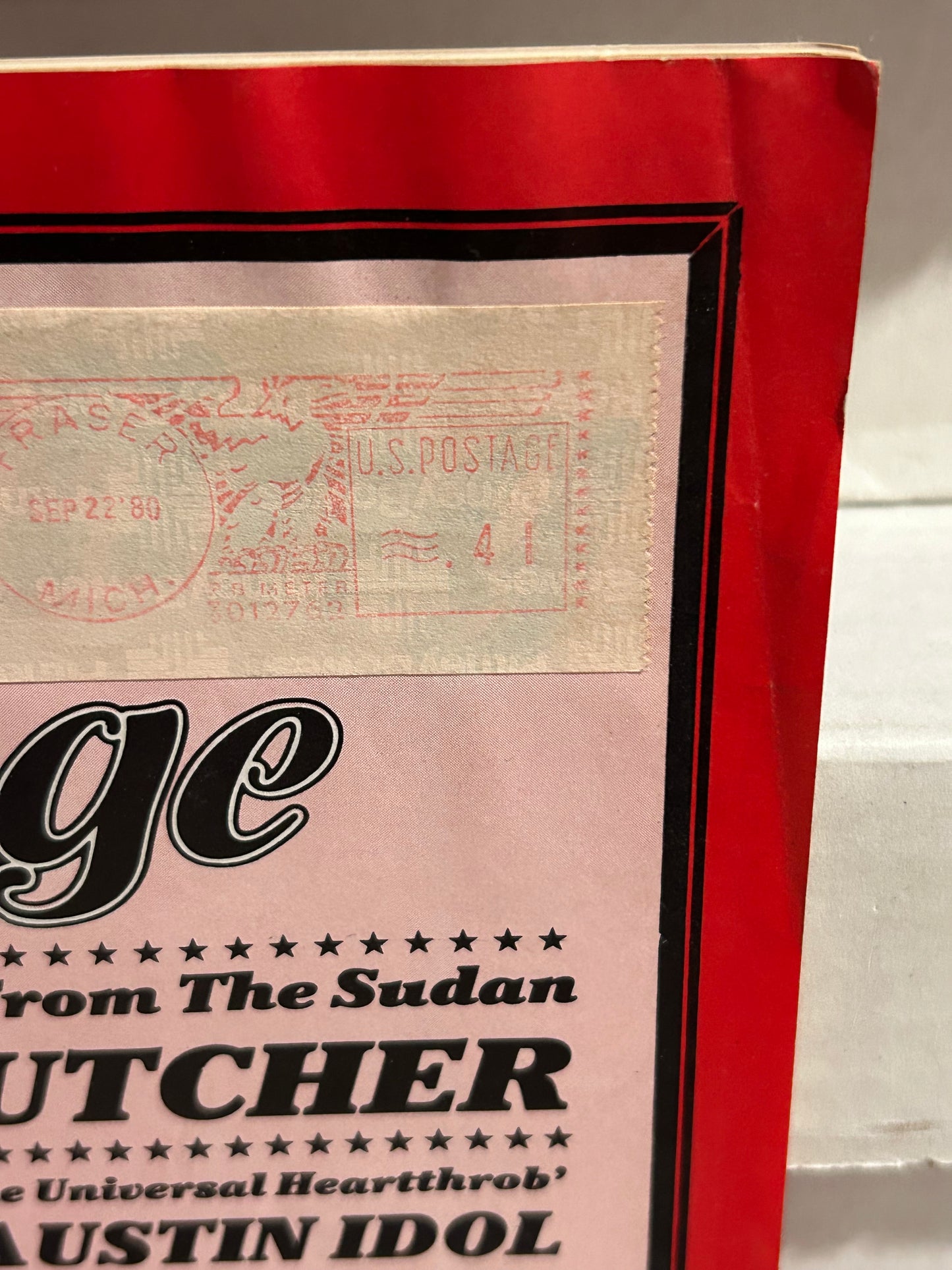 The Wrestling Exchange Magazine #7 from Oct 1980 (Abdullah The Butcher)