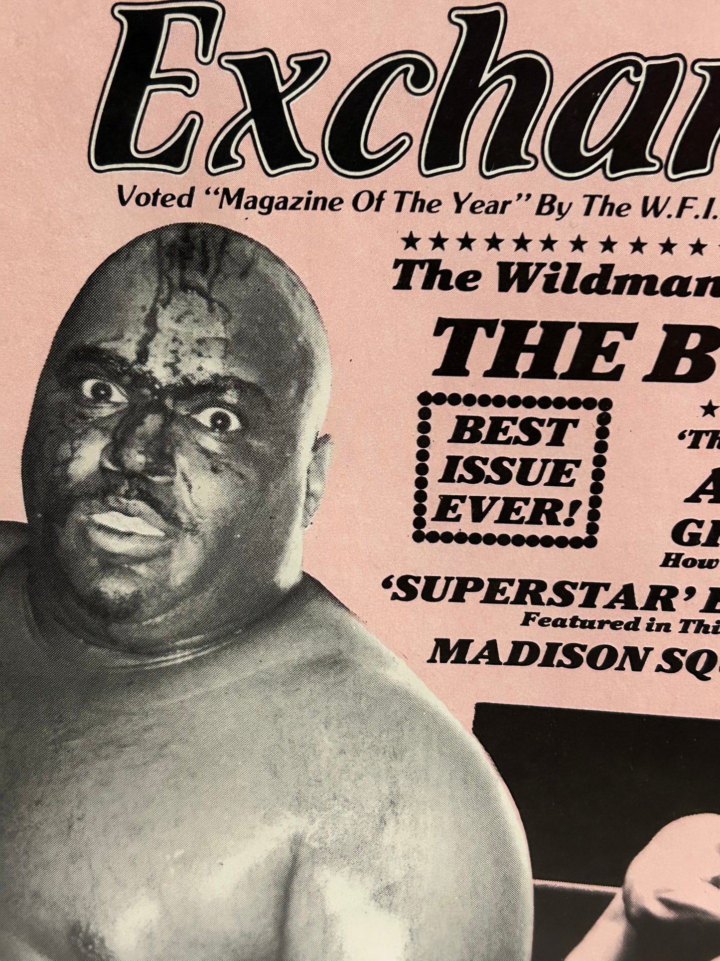 The Wrestling Exchange Magazine #7 from Oct 1980 (Abdullah The Butcher)