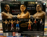 WWE Jakks Classic Superstars 3-pack Signed by Jake Roberts & Koko B Ware (Comes w/COA)