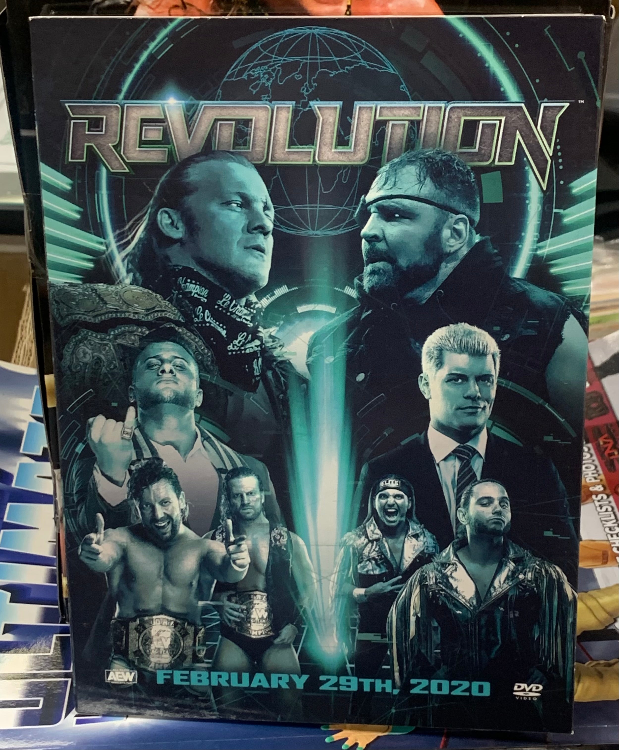 スポーツ・フィットネス AEW WWE DVD Official All Elite Wrestling DVDs