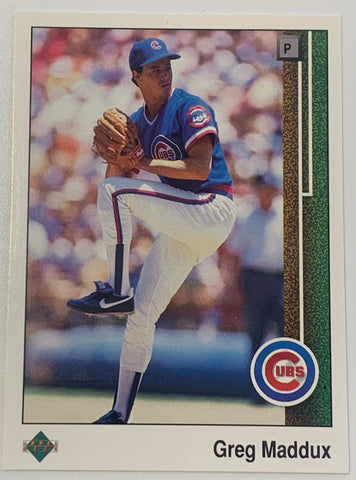 Greg Maddux 1989 UD Upper Deck Card