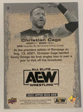 Christian Cage 2022 AEW UD Upper Deck PYRO Card