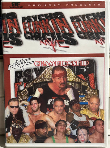NYWC New York Wrestling Connection DVD “Psycho Freakin Circus 2008” TERRY FUNK
