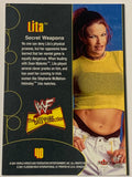 Lita 2001 WWE Fleer “Ultimate Diva Collection” ROOKIE Card