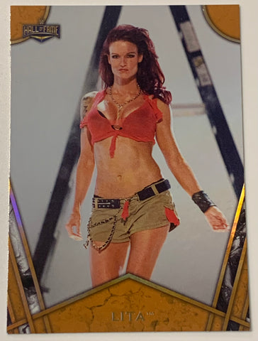 Lita 2018 WWE Topps Hall of Fame “Women’s Division” Gold Card