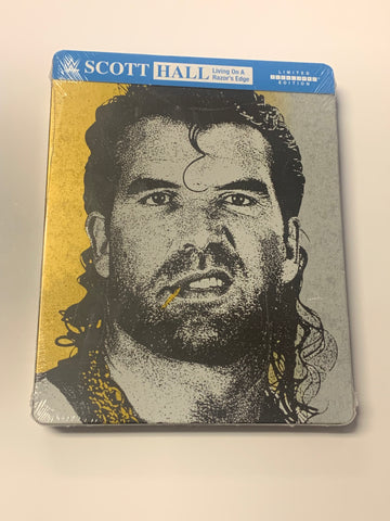 Scott Hall “Living on a Razor’s Edge” Steel Book DVD SEALED Razor Ramon