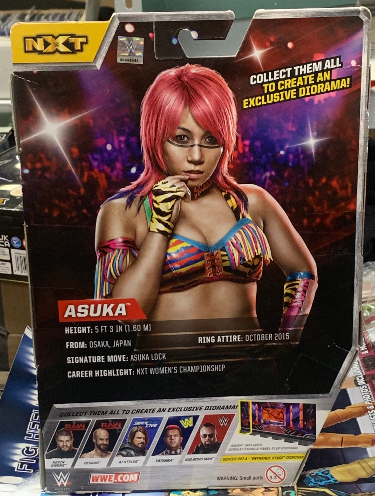 Asuka WWE Mattel Elite Series 47A Action Figure (Rookie Figure)