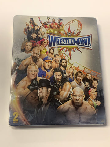 WWE WrestleMania 33 “Steel Book” 2- Disc DVD Set LIMITED EDITION