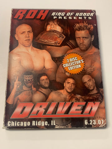 ROH Ring of Honor DVD “Driven” 6/23/07 Danielson Briscoes