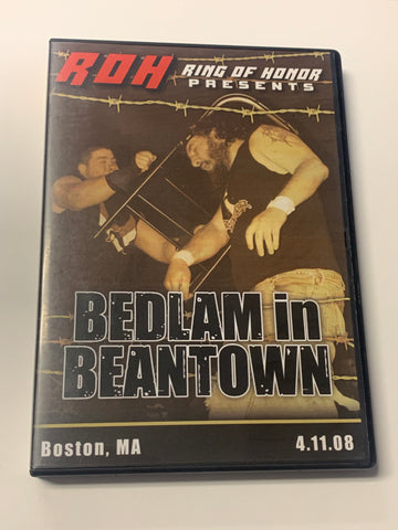ROH Ring of Honor DVD “Bedlam in Beantown” 4/11/08 Steen Ibushi Briscoes