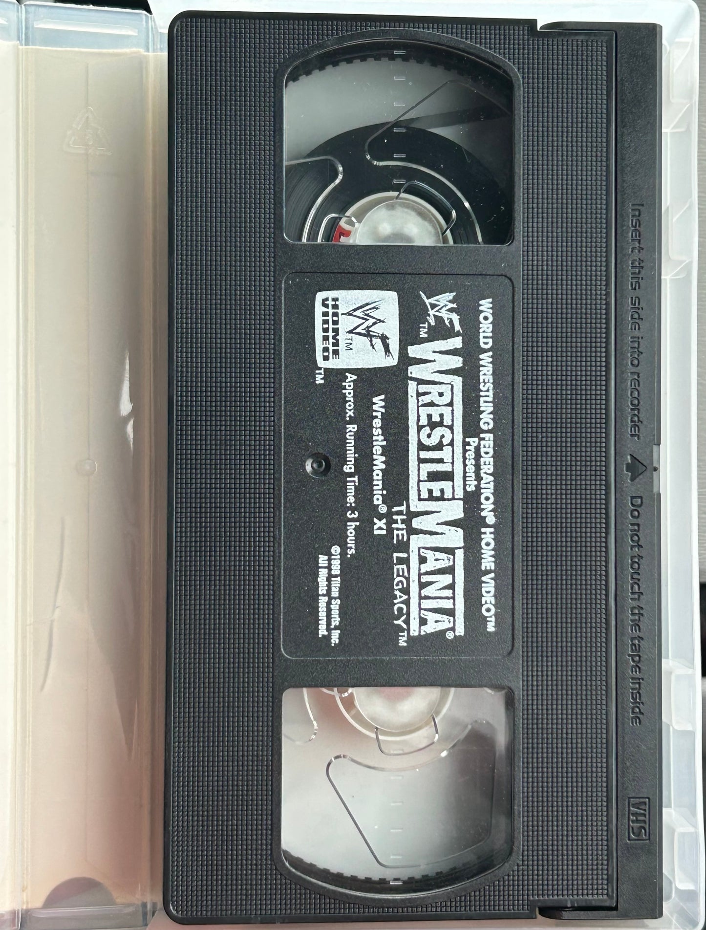 * WWF WWE Wrestlemania 11 Official VHS (WWE Home Video)