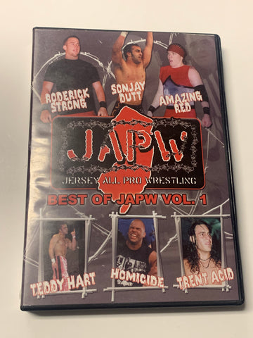 Jersey All Pro wrestling Best of JAPW Vol. 1 DVD
