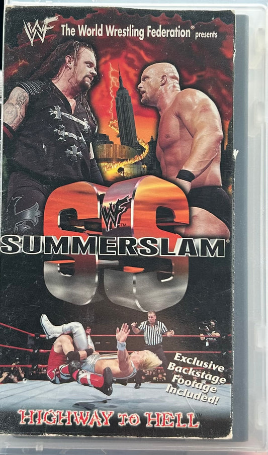 *  WWF WWE Summer Slam 1998 Official VHS (WWE Home Video)