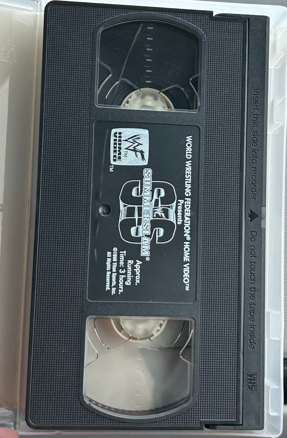 *  WWF WWE Summer Slam 1998 Official VHS (WWE Home Video)