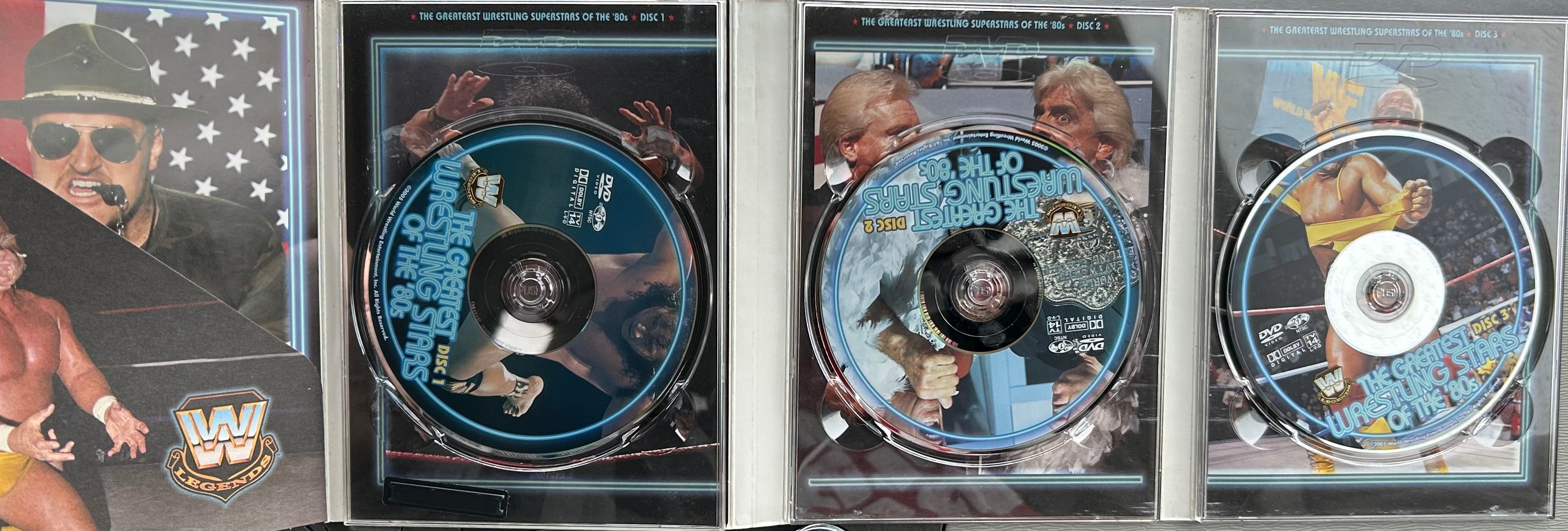 The Greatest Wrestling Stars of the 80's DVD (3-Disc Set) – The