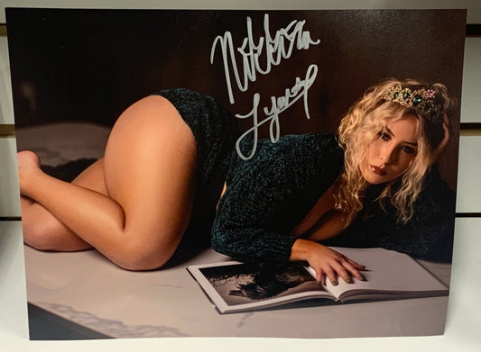 Nikkita Lyons WWE NXT Signed 8x10 Color Photo (Comes w/COA)