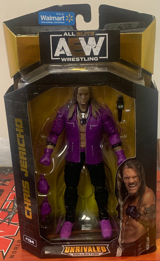 Chris Jericho AEW Unrivaled Collection Action Figure Y2J #134
