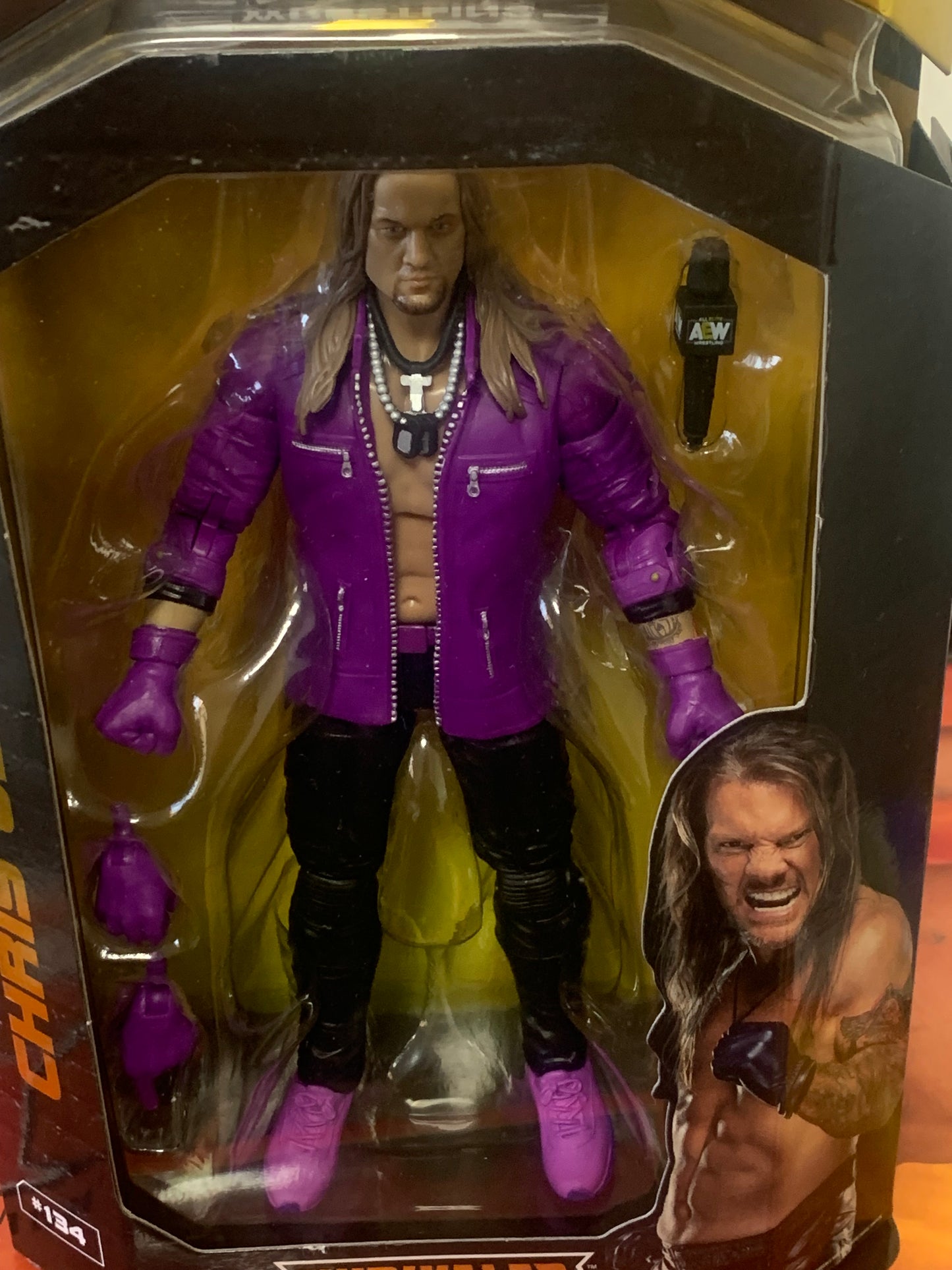 Chris Jericho AEW Unrivaled Collection Action Figure Y2J #134
