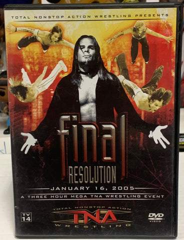 TNA DVD “Final Resolution 2005” (Jeff Hardy, Jarrett, Nash, DDP & more)!!!