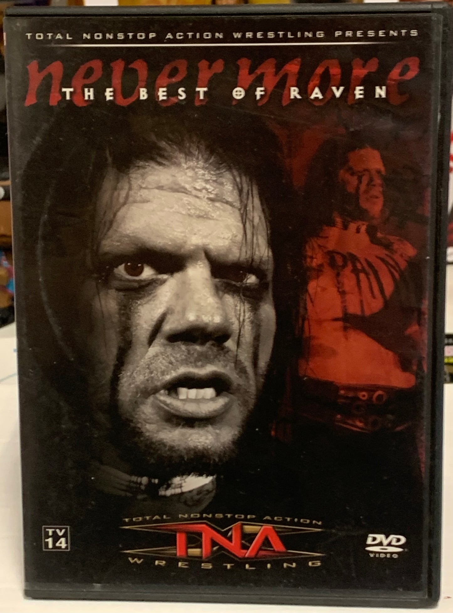 TNA DVD “The Best of Raven Nevermore” 2-Disc Set (Jarrett, Sandman, AJ Styles, Sabu)