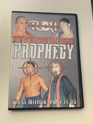 ROH Ring of Honor DVD “Revenge of The Prophecy” 1/11/03 Lowki Styles Daniels