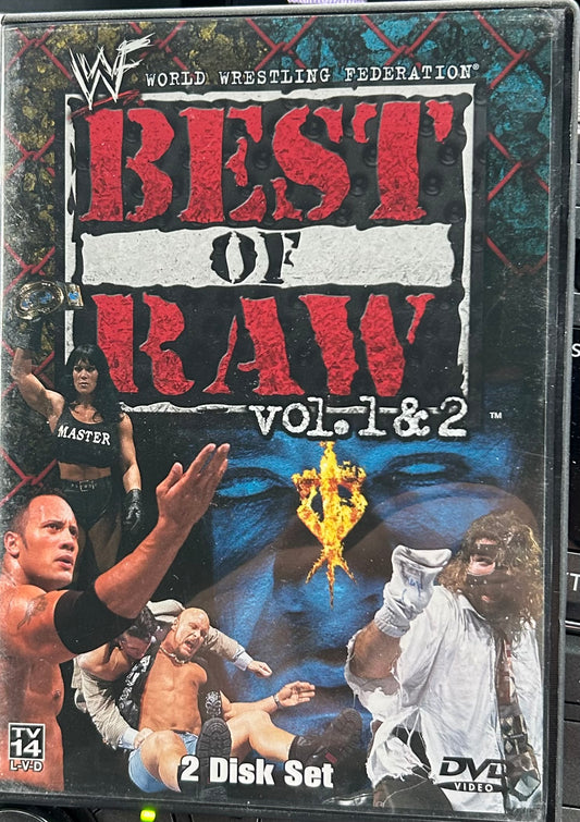 * “WWE The Best of RAW Vol 1 and 2” DVD (2-Disc Set)