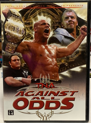 TNA DVD “Against All Odds 2008” (Kurt Angle, Cage, Abyss, AJ Styles & so much more)!!!