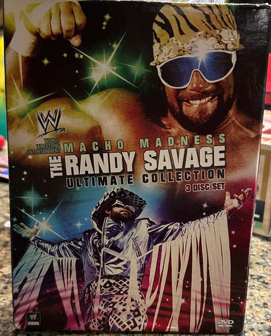 * “Macho Madness, The Randy Savage Ultimate Collection” WWE DVD (3-Disc Set)