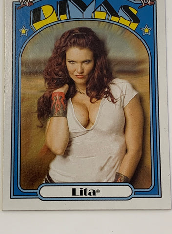 Lita WWE 2006 Topps Heritage Card