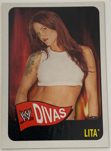 Lita WWE 2005 Topps Heritage Card