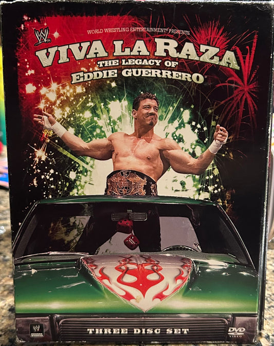 * Viva La Raza, The Legacy of Eddie Guerrero” WWE DVD (3-Disc Set)
