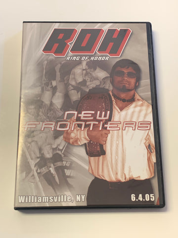ROH Ring of Honor DVD “New Frontiers” 6/4/05 CM Punk Samoa Joe Steen Homicide