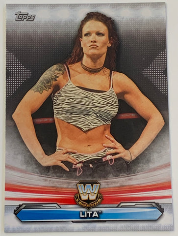 Lita WWE 2019 Topps Legends Insert Card