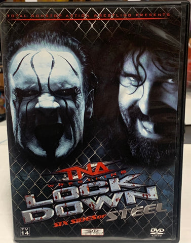 TNA DVD “Lock Down 2009, Six Sides of Steel” (Sting, Mick Foley, Style, Samoa Joe & so much more)!!!